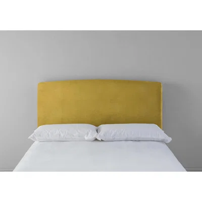 Perch and Parrow Ted 6' Super King Headboard in Summer Buttercup