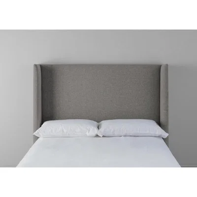 Perch and Parrow Suzie 5' King Headboard in Abalone Beige