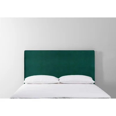 Perch and Parrow Calvin 6' Super-King Size Headboard in Ocean Reef