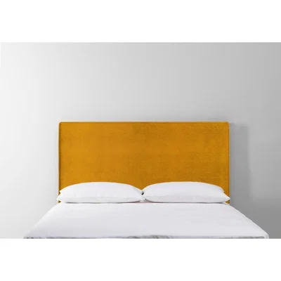 Perch and Parrow Calvin 6' Super-King Size Headboard in Medallion Gold