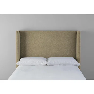 Perch and Parrow Suzie 6' Super King Headboard in Trombone Yellow