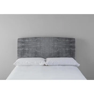 Perch and Parrow Ted 6' Super King Headboard in Rhino Grey