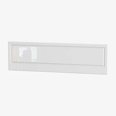 The Range Balmoral White Gloss Headboard - White Gloss / Super King