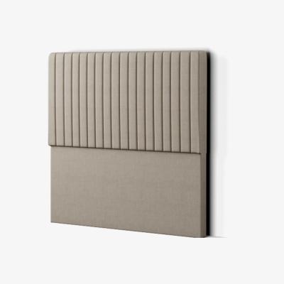 The Range Maryland Headboard Floor Standing Malham Weave - Cream / Superking