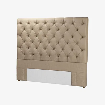 Sofa.com Standalone Rosalie 150cm Super King Headboard in Coconut Soft Leather - sofa.com