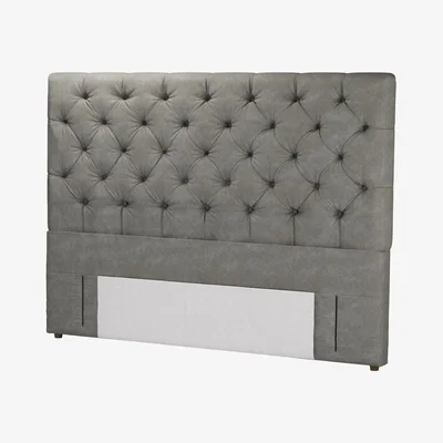 Sofa.com Standalone Rosalie 130cm Super King Headboard in Coin Soft Chenille - sofa.com
