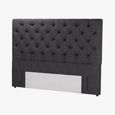 Sofa.com Standalone Rosalie 130cm Super King Headboard in Cadet Soft Chenille - sofa.com