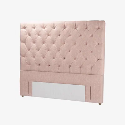 Sofa.com Standalone Rosalie 150cm Super King Headboard in Pavilion Pink Brushstroke - sofa.com