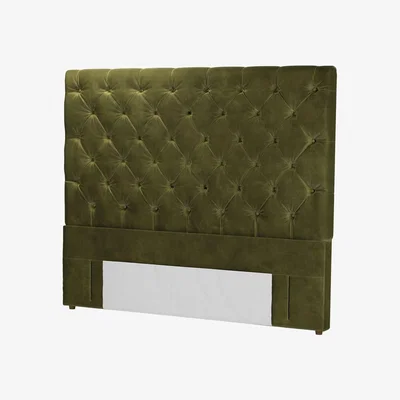 Sofa.com Standalone Rosalie 150cm Super King Headboard in Meadow Smart Velvet - sofa.com