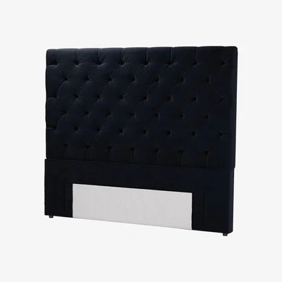 Sofa.com Standalone Rosalie 150cm Super King Headboard in Pitch Smart Cotton - sofa.com