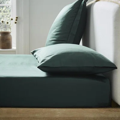 Amara Ted Baker - Plain Dye Fitted Sheet - Forest - Single