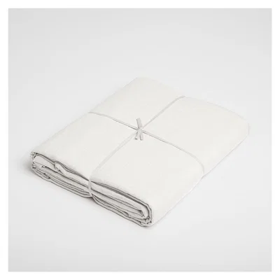 The Conran Shop Linen Flat Sheet Single White