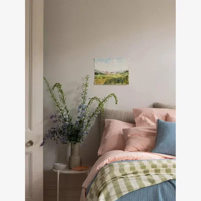 John Lewis Piglet in Bed Cotton Percale Flat Sheets