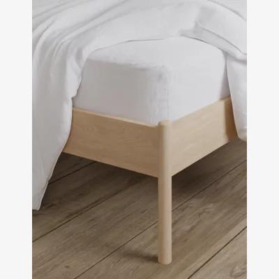 Marks & Spencer M&S Pure Linen Deep Fitted Sheet - DBL - Silver Grey, Silver Grey,Pink