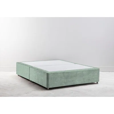 Perch and Parrow Buxton 3' Single Size Bed Base in Thyme Green