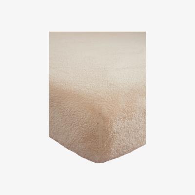 The Range Teddy Fleece Fitted Sheet - Natural / Single