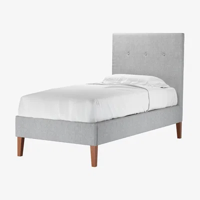 Sofa.com Avery 130cm Single Bed in Goodwin Grey Sandgate - sofa.com