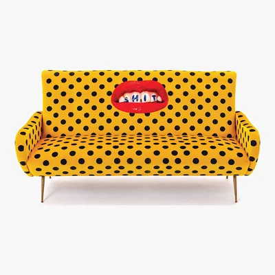 Amara Seletti - Toiletpaper Three Seater Sofa - Sh*t