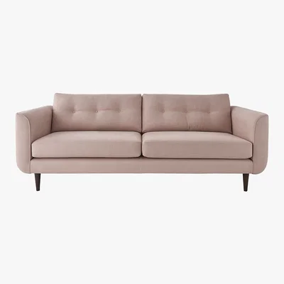 Amara Orla Kiely - Linden Three Seater Sofa - Tolka Rose