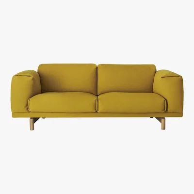 Amara Muuto - Rest Two Seater Sofa - Hallingdal