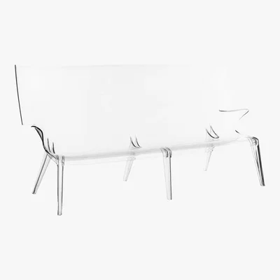 Amara Kartell - Uncle Jim Sofa - Crystal