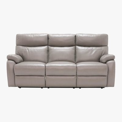 Barker and Stonehouse Wallis 3 Seater 3 Cushion Recliner Sofa, M2077 Classic Grey