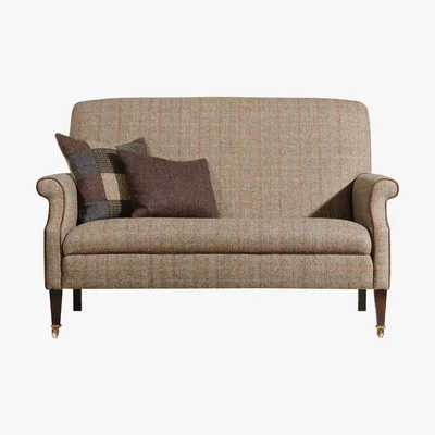 Barker and Stonehouse Harris Tweed Bowmore Highback Compact Sofa
