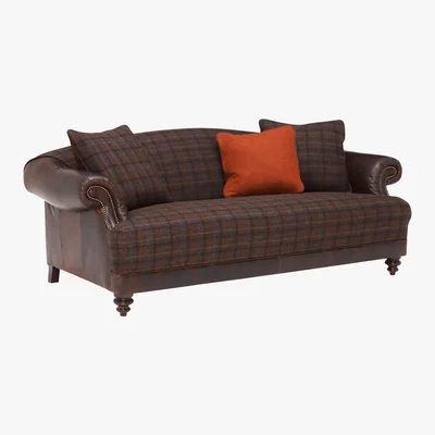 Barker and Stonehouse Harris Tweed Taransay Midi Sofa