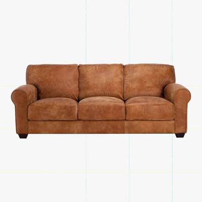 Barker and Stonehouse New Houston Leather 3 Seater Sofa