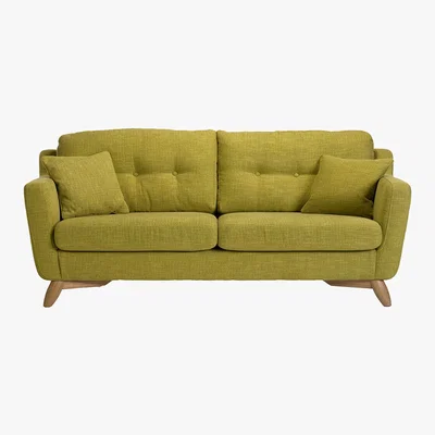Barker and Stonehouse Ercol Cosenza Large Fabric Sofa, Green