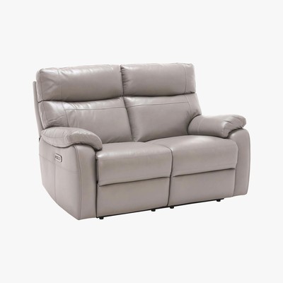 Barker and Stonehouse Wallis 2 Seater Recliner Sofa, M2077 Classic Grey