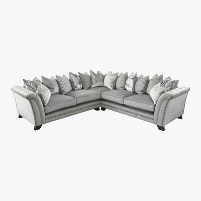 Barker and Stonehouse Dorsey Pillow Back 3 Corner 3 Sofa