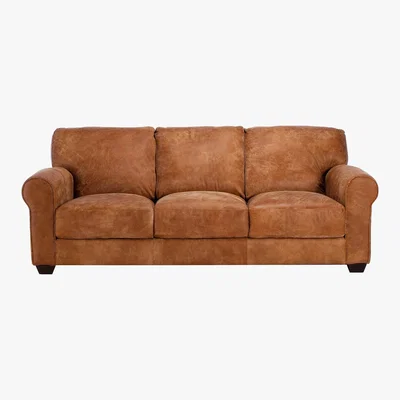 Barker and Stonehouse Houston Leather 3 Seater Sofa