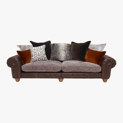 Barker and Stonehouse Melville Grand Split Frame Pillow Back Sofa