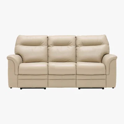 Barker and Stonehouse Parker Knoll Hudson 3 Seater Recliner Sofa, Leather