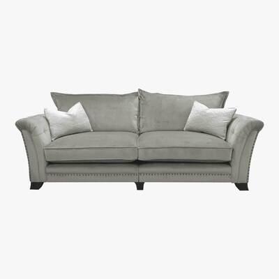 Barker and Stonehouse Dorsey Standard Back 4 Seater Split Frame Sofa, Stock
