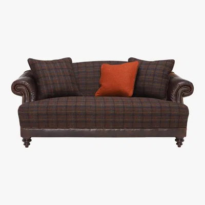 Barker and Stonehouse Harris Tweed Taransay Petit Sofa