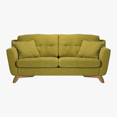 Barker and Stonehouse Ercol Cosenza Medium Fabric Sofa, Green