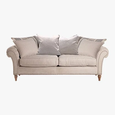 Barker and Stonehouse Craven Large Sofa With Studs