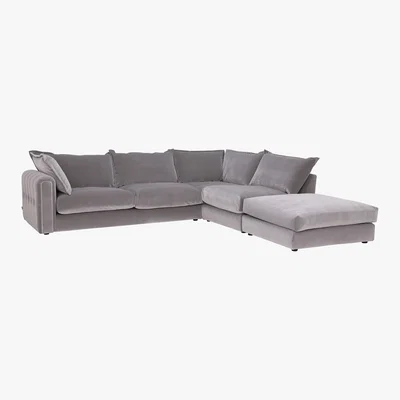 Barker and Stonehouse Barton Right Hand Facing 3 Corner 1 Sofa