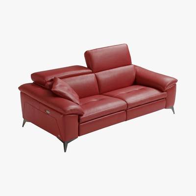 Barker and Stonehouse Metropole Leather 3 Seater Recliner Sofa