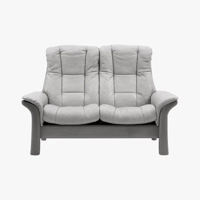 Barker and Stonehouse Stressless Windsor High Back 2 Seater Sofa, Quickship