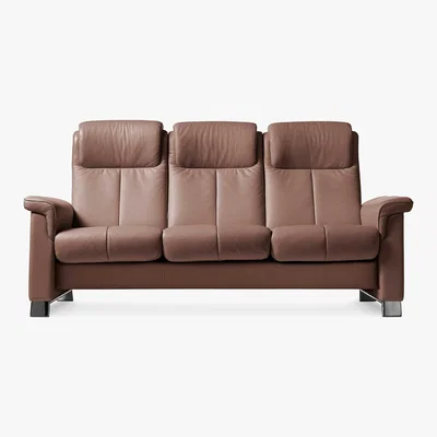 Barker and Stonehouse Stressless Breeze 3 Seater Recliner Sofa, Choice of Leather