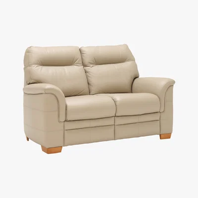 Barker and Stonehouse Parker Knoll Hudson 2 Seater Sofa, Leather