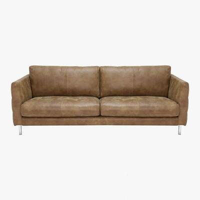 Barker and Stonehouse Lars 3.5 Seater Leather Sofa