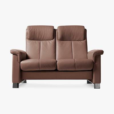 Barker and Stonehouse Stressless Breeze 2 Seater Recliner Sofa, Choice of Leather