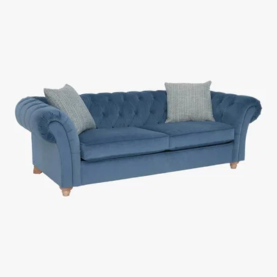 Barker and Stonehouse Maddox Large Chesterfield Sofa