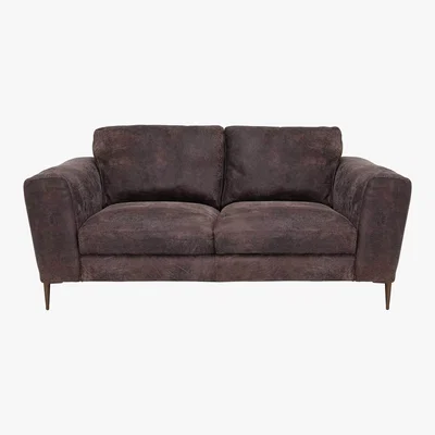 Barker and Stonehouse New Troy Leather Sofa