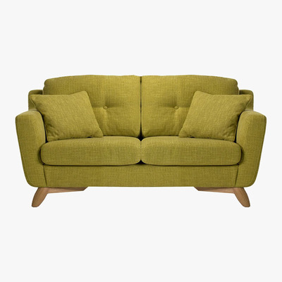 Barker and Stonehouse Ercol Cosenza Small Fabric Sofa, Green