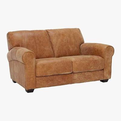 Barker and Stonehouse Houston Leather 2 Seater Sofa